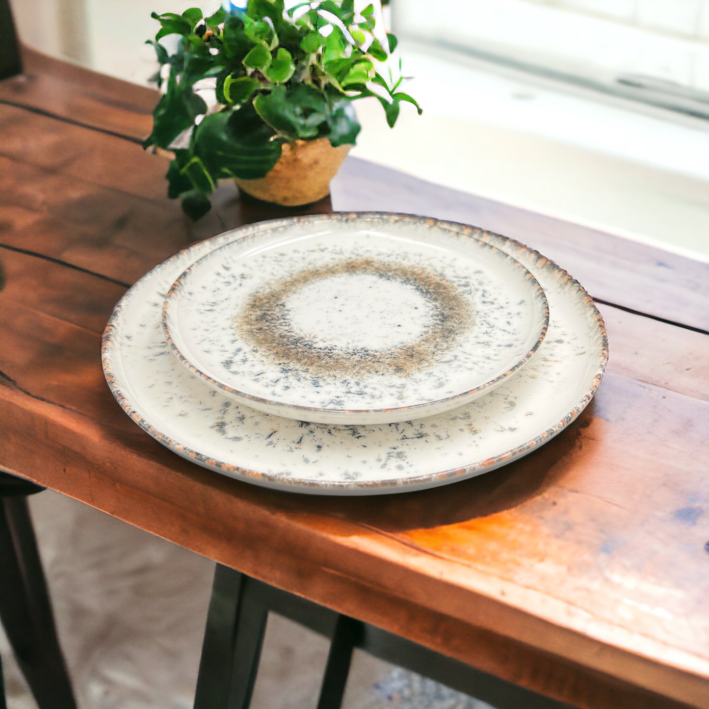 Cappuccino Dinner Plate - Flat