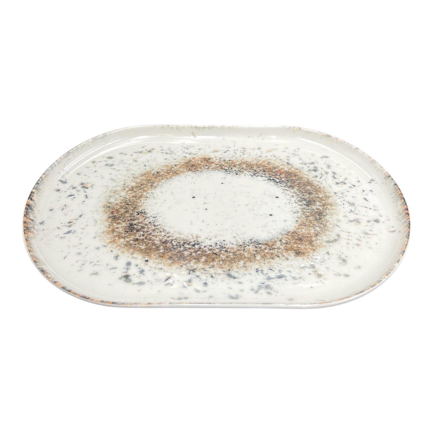 Cappuccino Serving Platter - Oval
