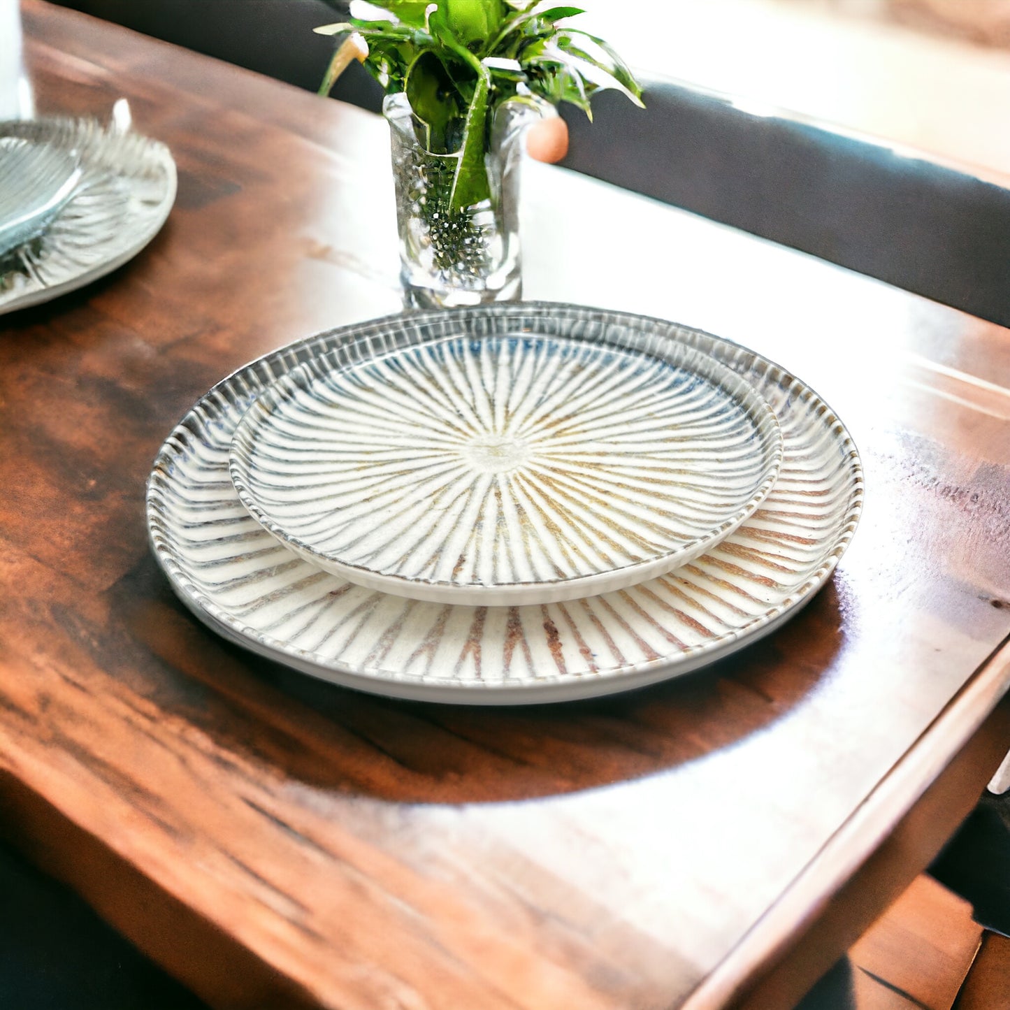 Shell Dinner Plate - Flat