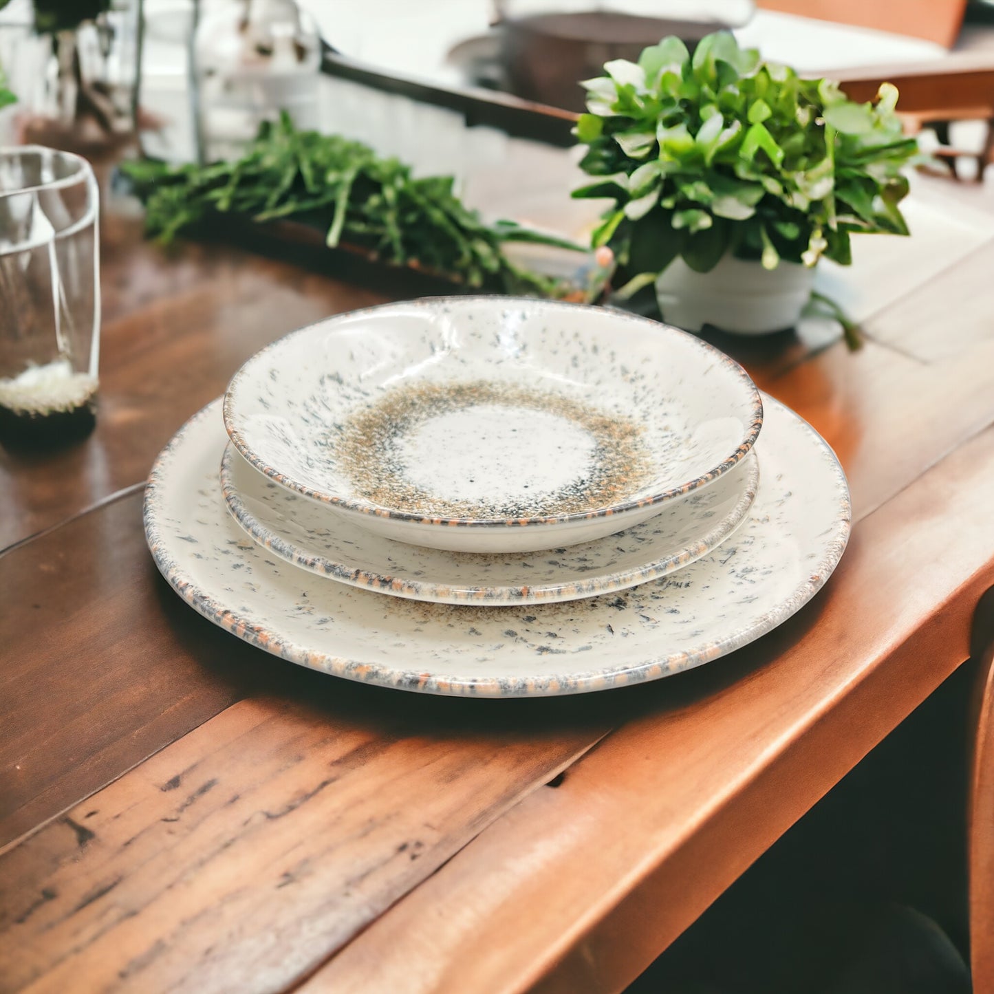 Cappuccino Shallow Bowl