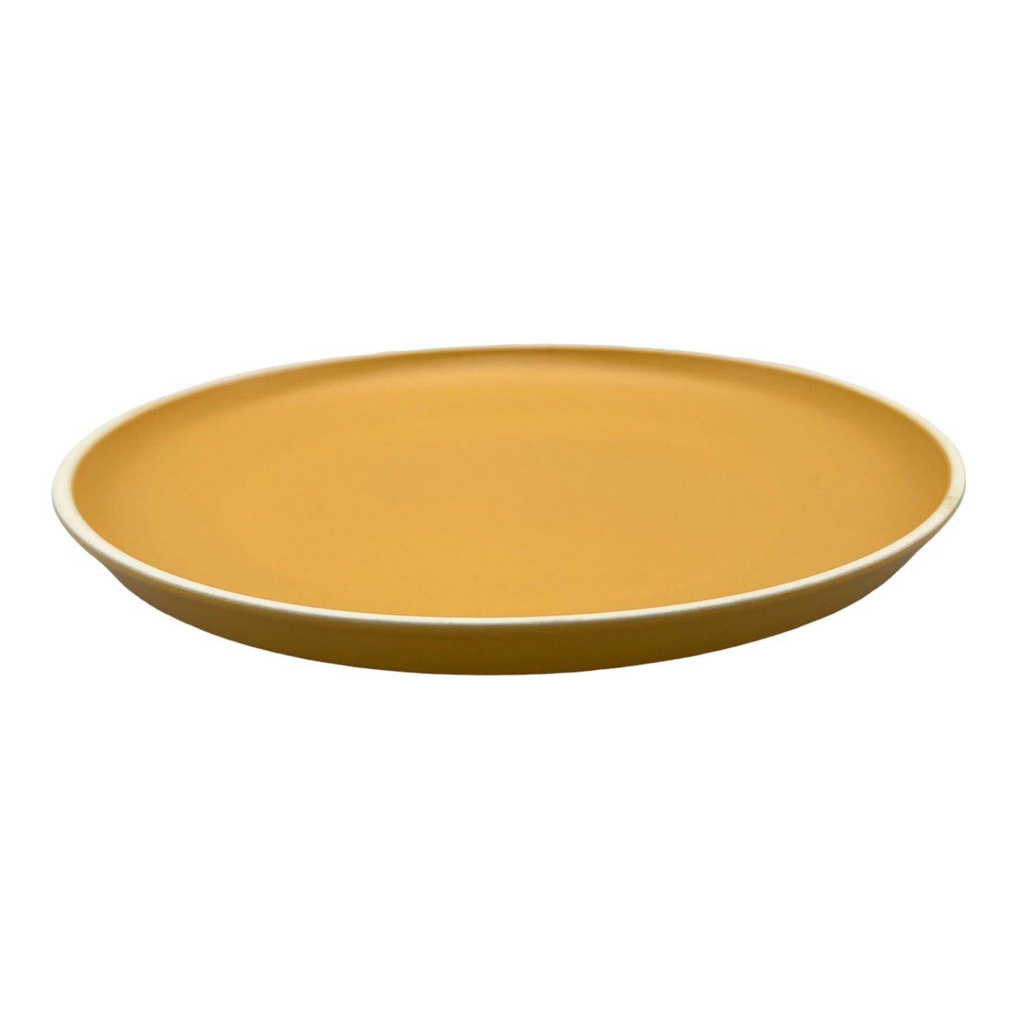 B-GRADE - Yellow Dinner Plate - Medium