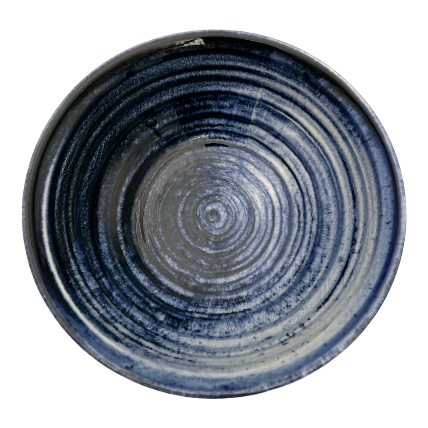 Blue Ripple Bowl