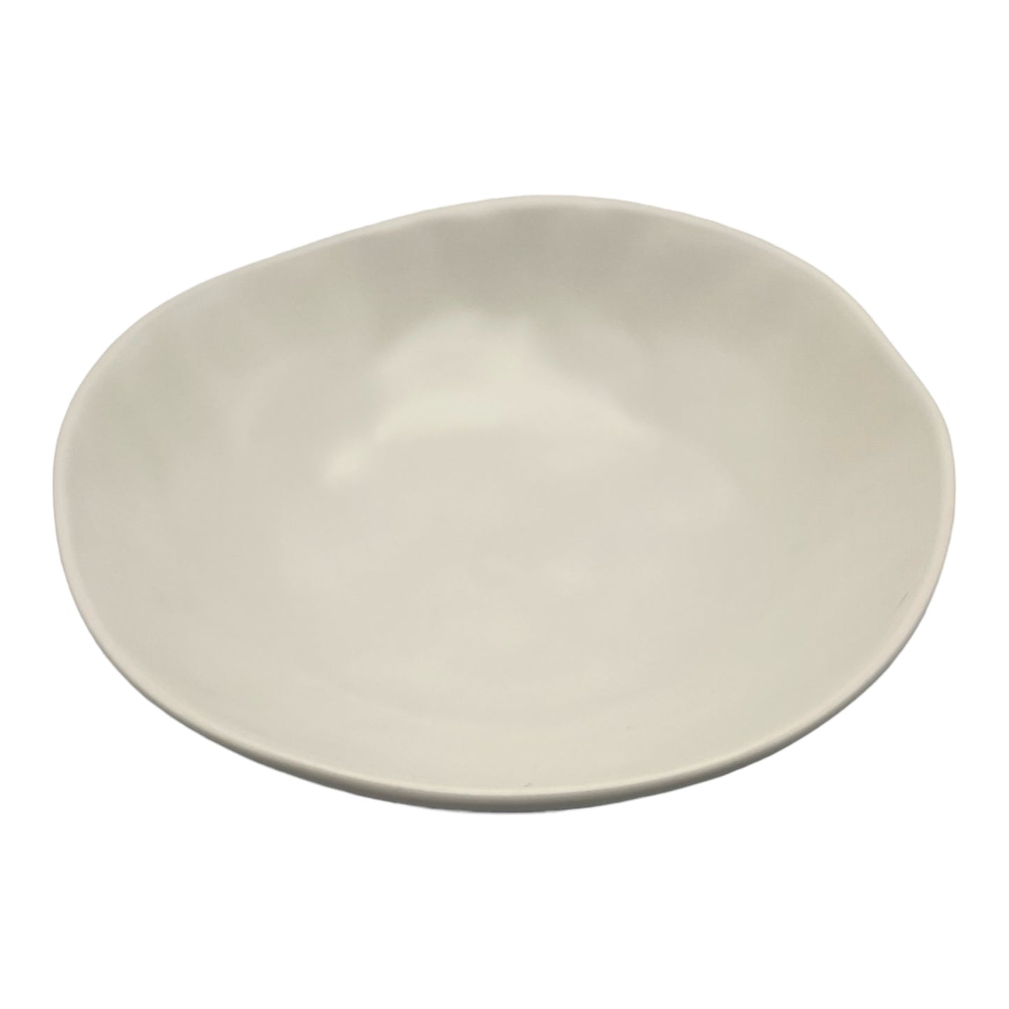 White Organic Shaped Bowl