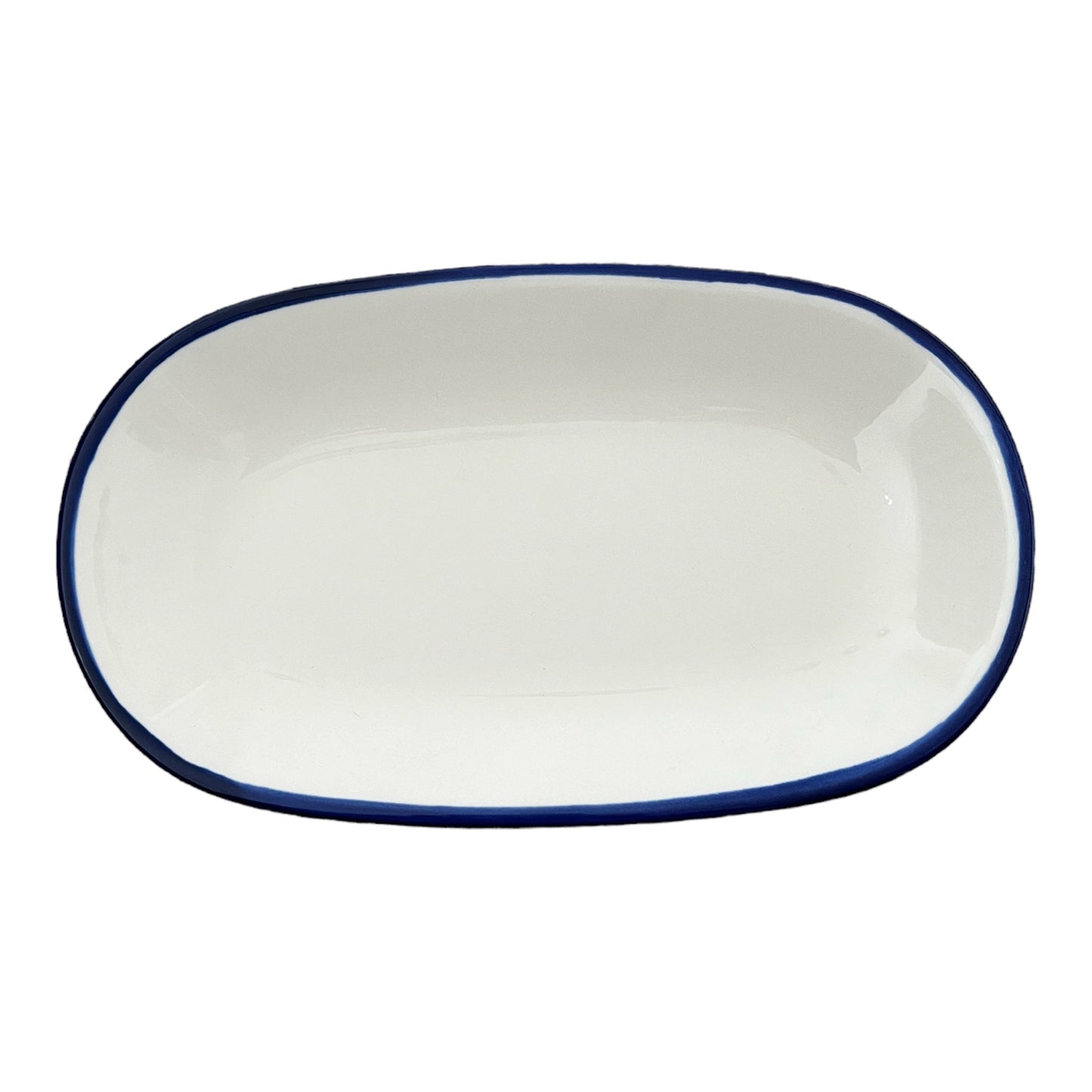 White & Blue Dish