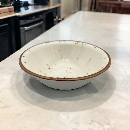 Cream Speckled Bowl