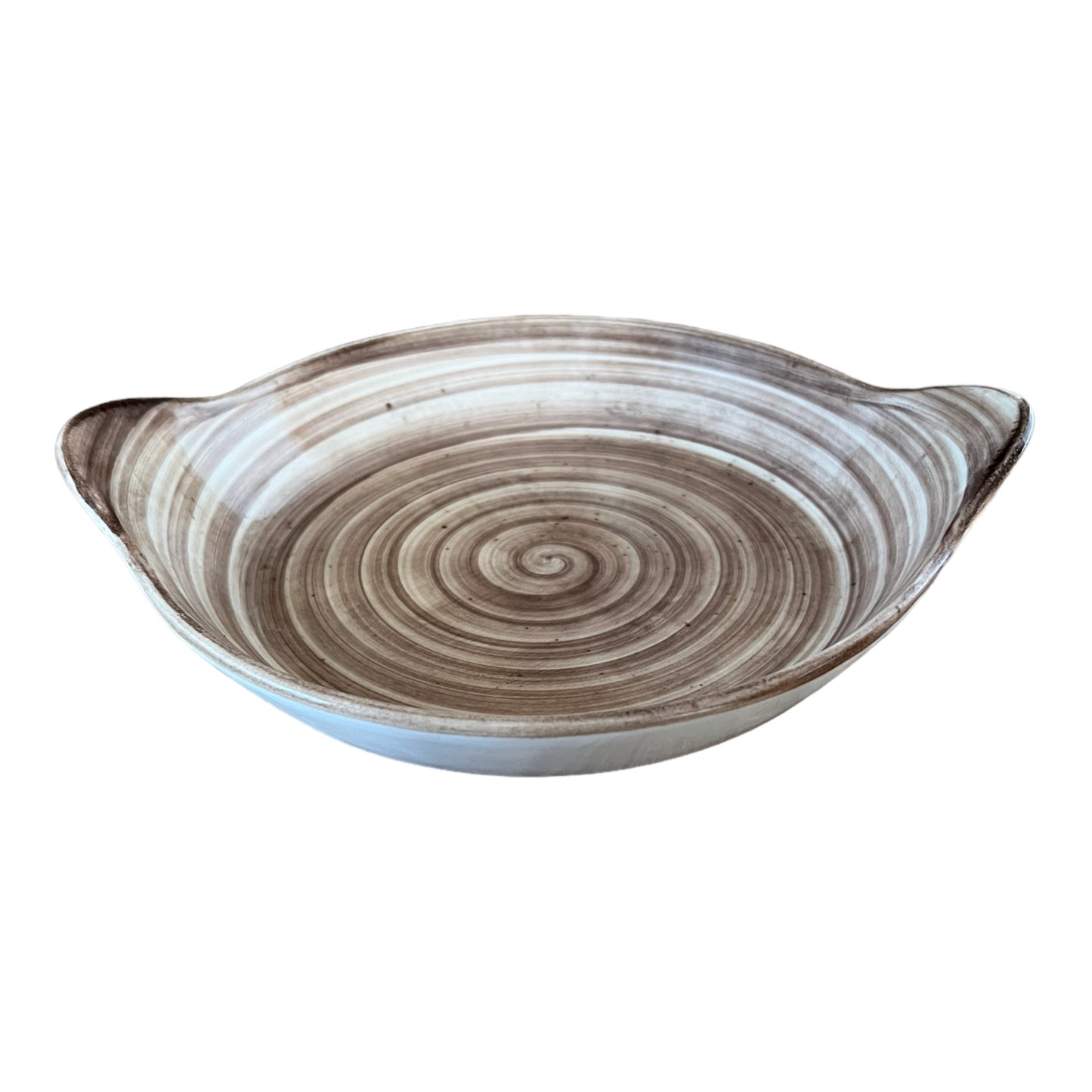 Chocolate Round Eared Dish - Small