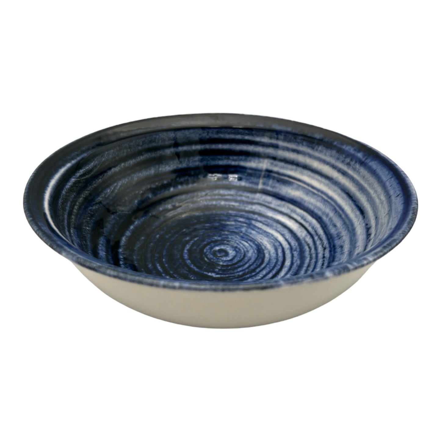 Blue Ripple Bowl