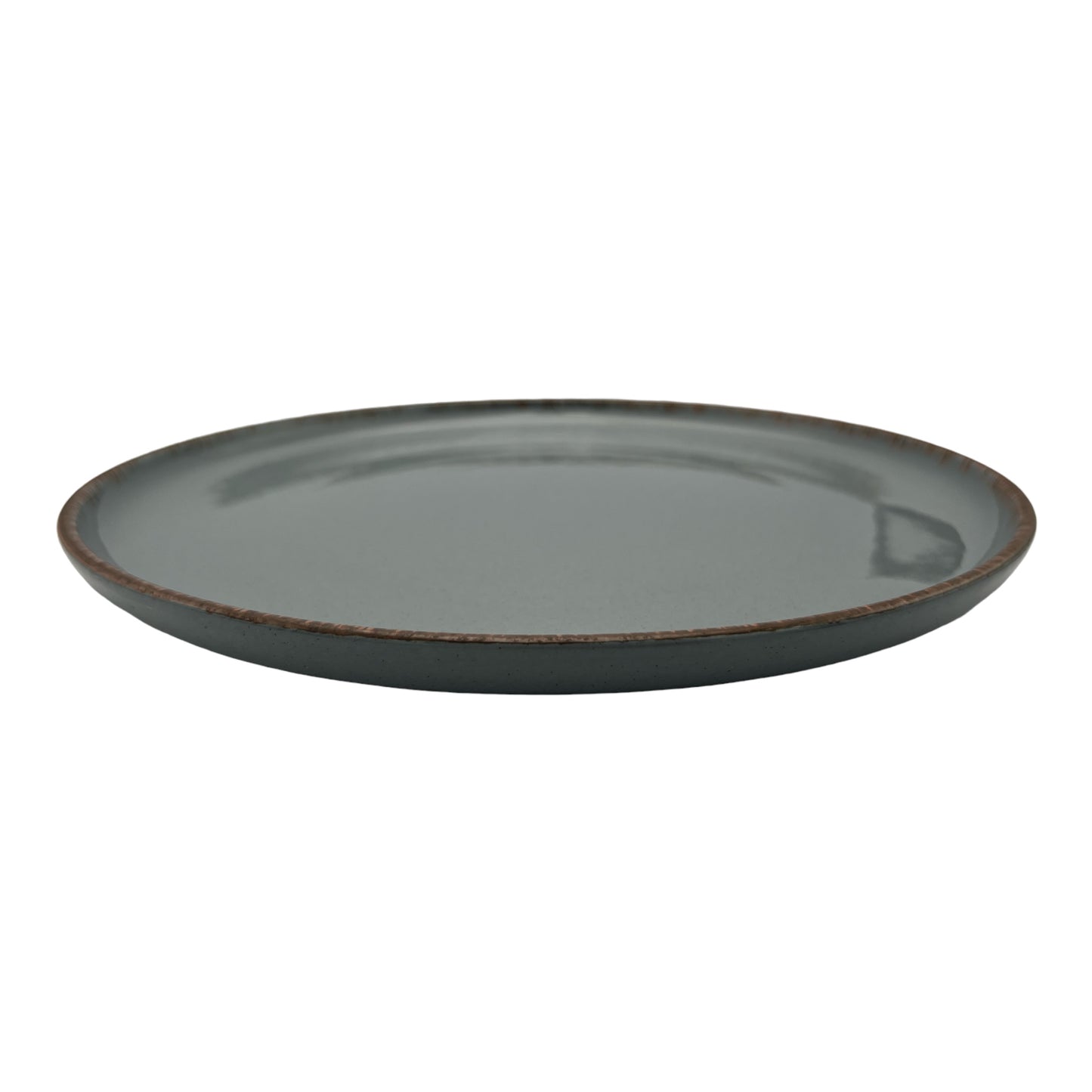 Grey Natural Dinner Plate - Medium