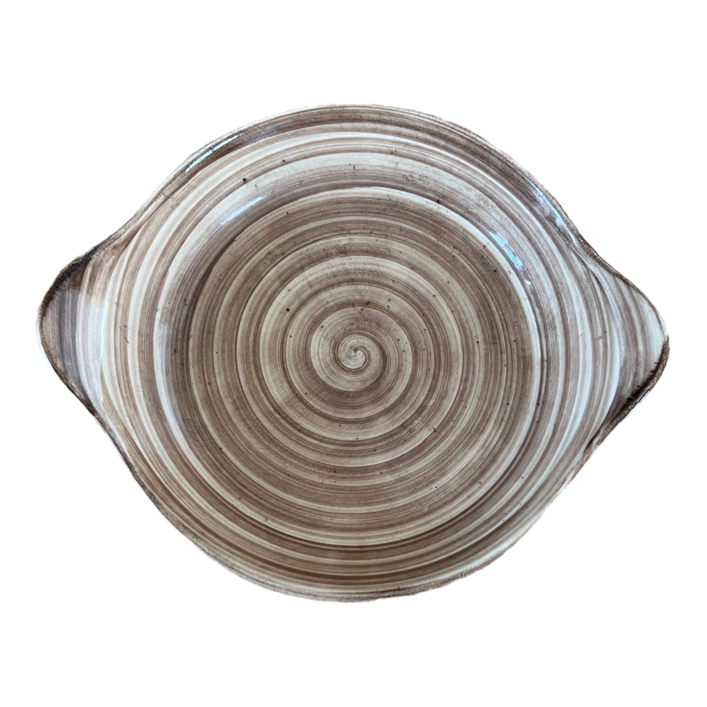 Chocolate Round Eared Dish - Small