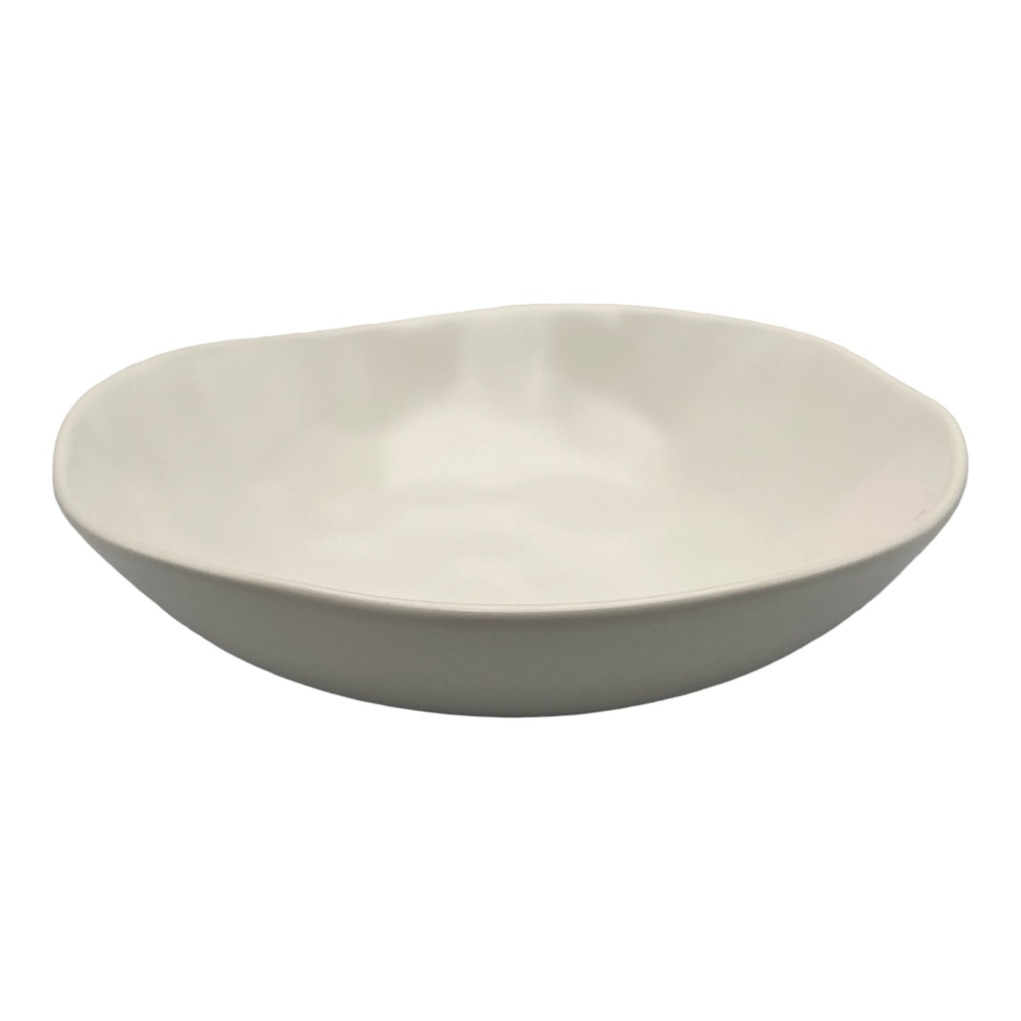 White Organic Shaped Bowl