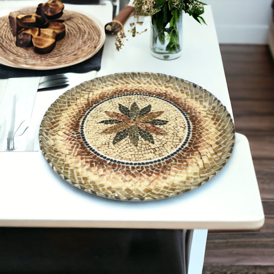 Mosaic Dinner Plate - Large